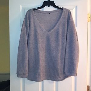 Grey knit sweater ✨